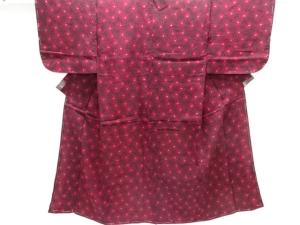 大正ロマン　花模様着物